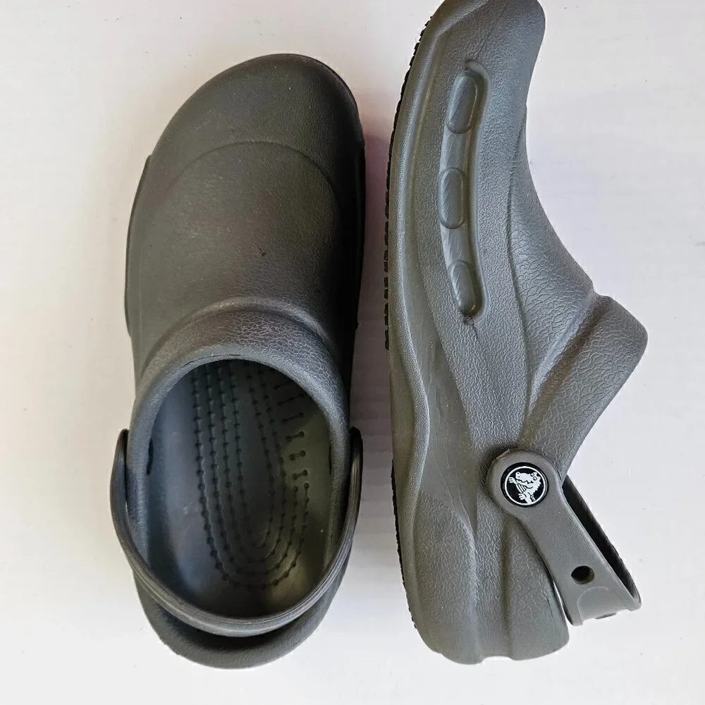 CROC UNISEX COBALT BLUE MOLDED CLOG SHOES WATERPROOF CLOSED TOE  SIZE M-6 W-8